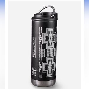 Pendleton Black and Silver Harding Thermal Tumbler
